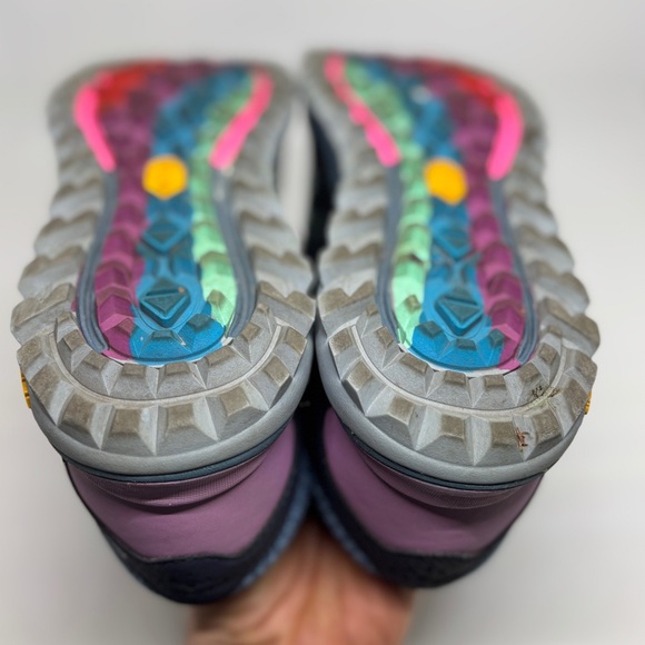 Merrell Women’s Trail Sneakers 9.5W Multicolor Rainbow Hiking Athletic Shoes - Picture 10 of 13